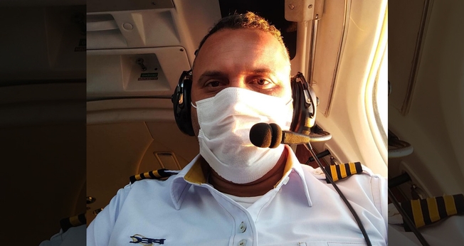 Copiloto Tarciso Pessoa Viana, 37 anos, morreu em acidente. (Foto: Instagram/Reprodução)