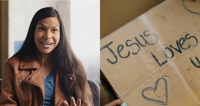 Yuri conheceu o Evangelho através de uma caixa de Natal da Samaritan’s Purse. (Foto: YouTube/Samaritan’s Purse).