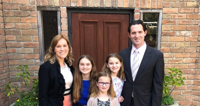 Brian Wheelock e sua família. (Foto: Facebook/The Brian&Pam Show).