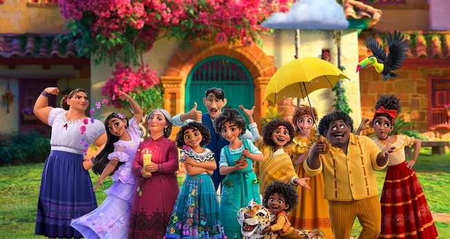 Cartaz do filme "Encanto", da Disney. (Imagem: Divulgação)