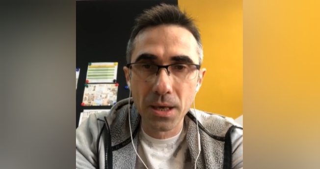 O missionário brasileiro Anatoliy Shmilikhovskyy está pedindo oração e jejum pela Ucrânia. (Foto: Facebook/Anatoliy Shmilikhovskyy).