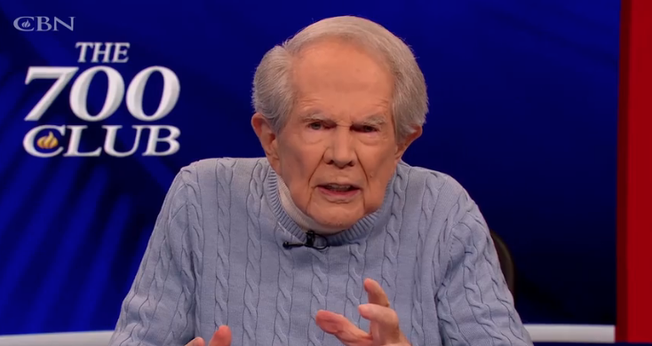O televangelista Pat Robertson é fundador da CBN News. (Foto: CBN News)