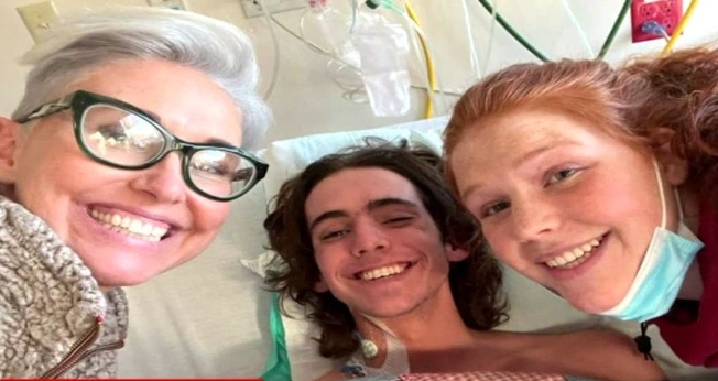 Jakin Mashburn, de 18 anos, sobreviveu milagrosamente e não teve sequelas. (Foto: Reprodução/ABC7).