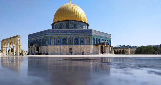 Mesquita Al-Aqsa, no Monte do Templo em Jerusalém. (Foto: Wikimedia Commons)