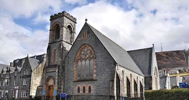 Igreja da Escócia, Fort William. (Foto: Robert Cutts de Bristol/Creative Commons)