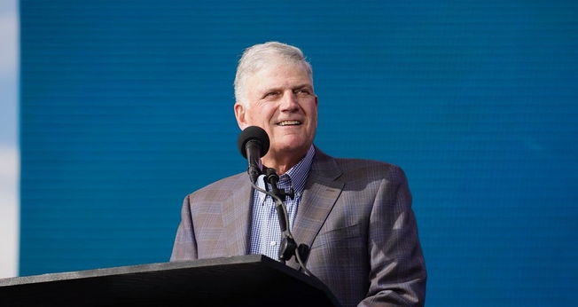 Pastor Franklin Graham. (Foto: Facebook/Associação Evangelística Billy Graham)