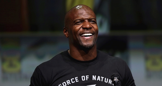 Terry Crews falando na San Diego Comic Con International 2017, em San Diego, Califórnia. (Foto: Gage Skidmore / Creative Commons)