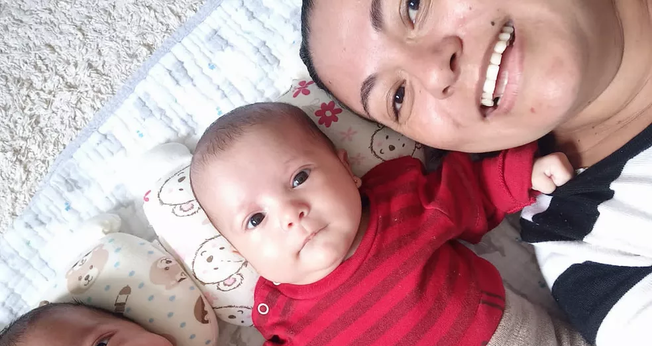 Silmara Marques comemorou seu primeiro Dia das Mães no domingo (8). (Foto: Arquivo pessoal).