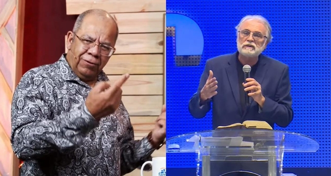 Pastores Josué Gonçalves e Estevam Fernandes. (Foto: Reprodução/Montagem/Redes Sociais)