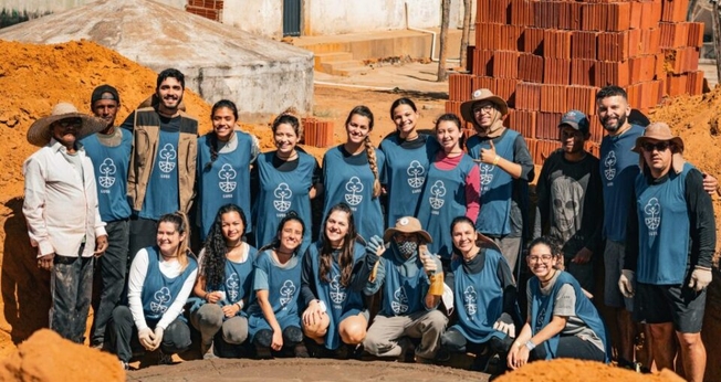  Quinze estudantes da UNASP atuaram na Missão Piauí. (Foto: Divulgação).