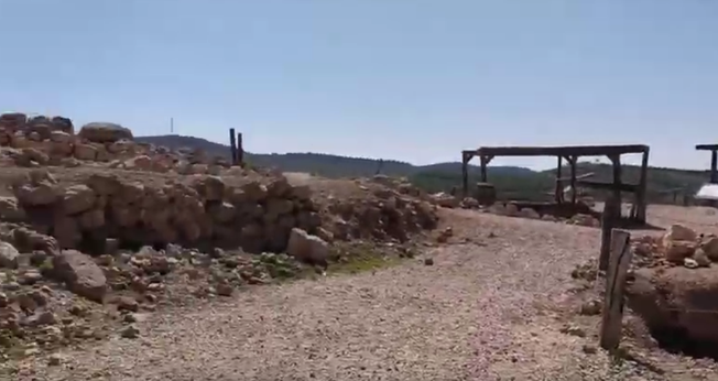 Escavações acontecem na cidade antiga bíblica de Siló. (Captura de tela/YouTube/CFOIC Heartland)