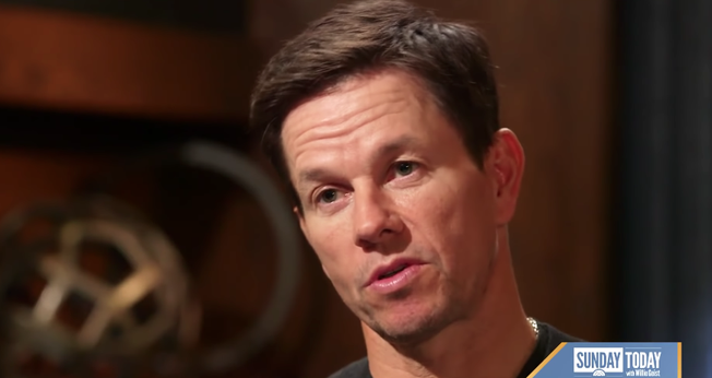 Ator Mark Wahlberg. (Foto: Captura de tela/YouTube/TODAY)
