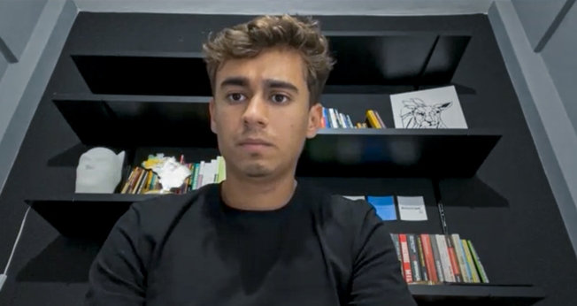 Vereador Nikolas Ferreira em entrevista ao Guiame. (Foto: Guiame)