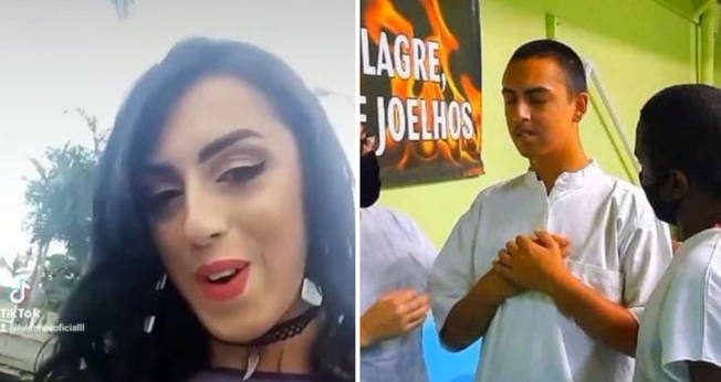Lucas Alves, antes e depois. (Foto: Reprodução/Montagem/Redes Sociais Lucas Alves)