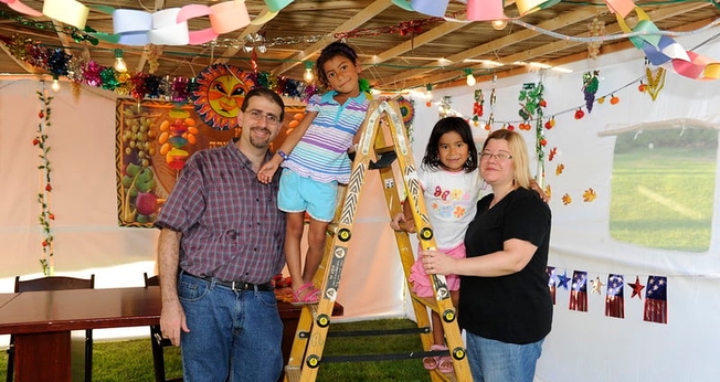 Na Festa de Tabernáculos, o povo judeu habita em tendas. (Foto: Imagem ilustrativa/Flickr/U.S. Embassy Jerusalem).