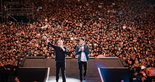 A cruzada do evangelista Andrew Palau alcançou outros milhares de argentinos. (Foto: Facebook/Luis Palau Association).