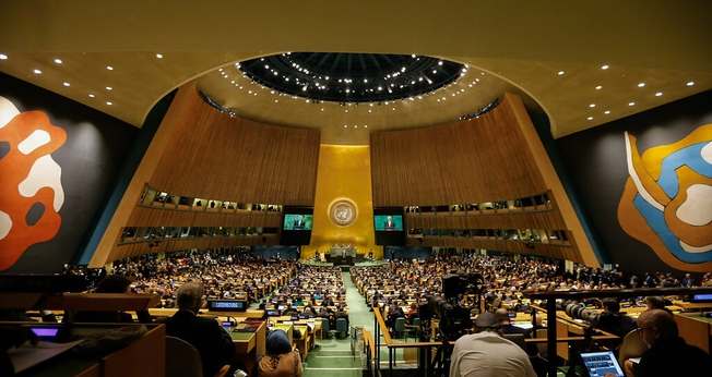 Assembléia Geral da ONU, Nova York, EUA, em 2018. (Foto: Reprodução/Flickr Palácio do Planalto)