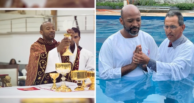 (Foto: Montagem/TV Aparecida/YouTube|AD Água Boa Oficial/Instagram)