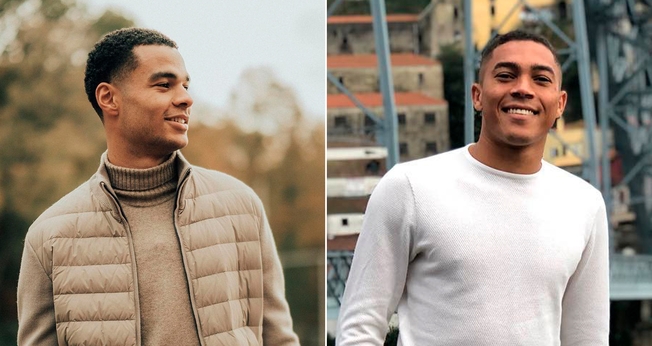 Cody Gakpo e Carlos Vinicius jogaram juntos no PSV. (Foto: Instagram/Cody Gakpo/Carlos Vinicius)
