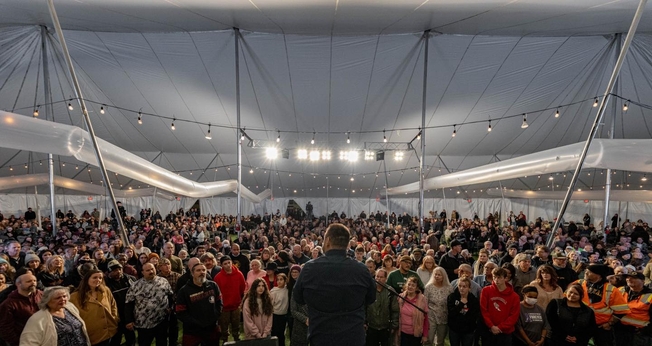 Cruzada evangelística de Mario Murilo. (Foto: Imagem ilustrativa/Facebook/Mario Murillo Ministry).