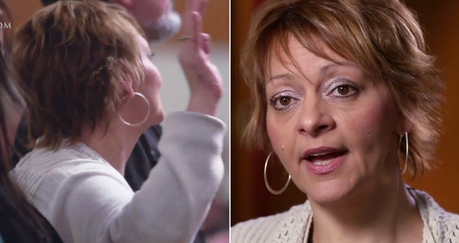Marie Spencer hoje é missionária envolvida com ministério de cura. (Foto: Reprodução/YouTube/The 700 Club)