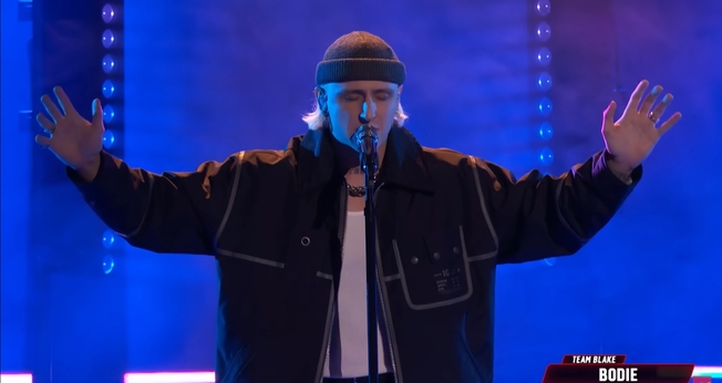 Bodie Kuljian. (Foto: Captura de tela/YouTube The Voice)