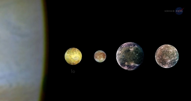 Alinhamento de planetas. (Foto: Captura de tela/Vídeo The Times of Israel)