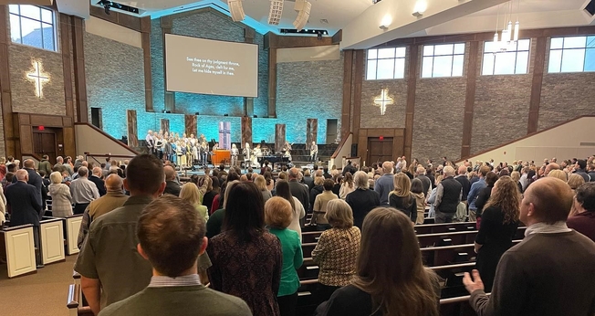 Culto na Christ Presbyterian Church, em Nashville, EUA. (Foto ilustrativa: Facebook/Christ Presbyterian Church)