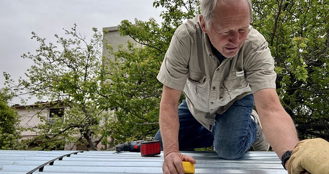 A equipe construiu 20 casas em Antioquia, tirando as famílias de tendas improvisadas. (Foto: Texas Baptist Men).