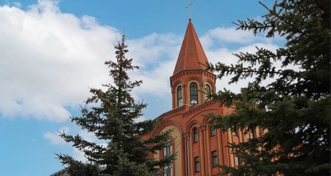 Primeira Igreja de Batistas Cristãos Evangélicos de Bryansk. (Foto: Reprodução/Evangelical Focus-Yandex)