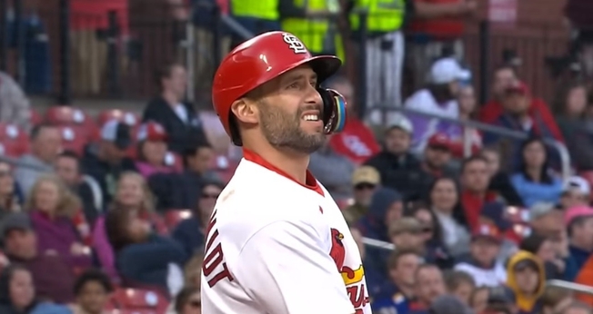 Paul Goldschmidt, jogador de beisebol cristão. (Foto: Reprodução/YouTube/MLB)