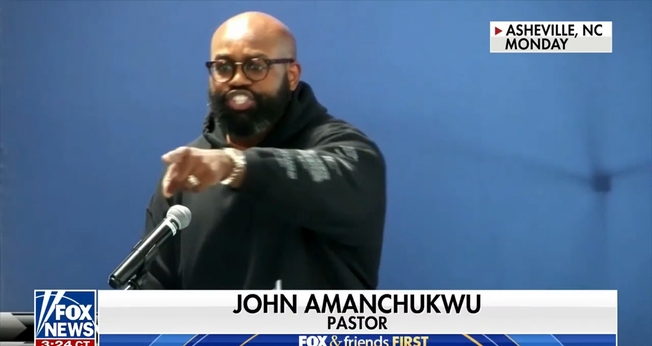 Pastor John Amanchukwu. (Foto: Captura de tela/Vídeo Fox News)