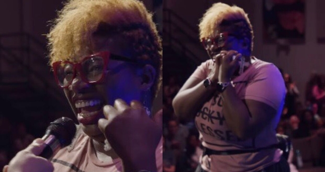 Stephanie foi curada em Culto evangelístico. (Foto: Reprodução/Instagram/David Diga Hernandez)