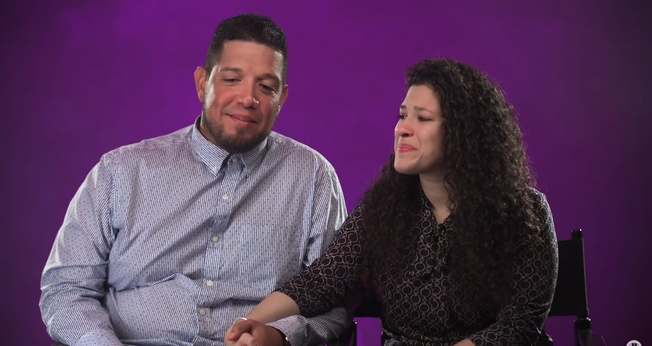 Carlos e Stephania Barahona. (Foto: Captura de tela/YouTube/Apostle Guillermo Maldonado)