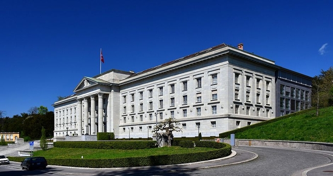 Prédio do Supremo Tribunal Federal Suíço, em Lausanne. (Foto: Eigenes Werk Creative Commons)