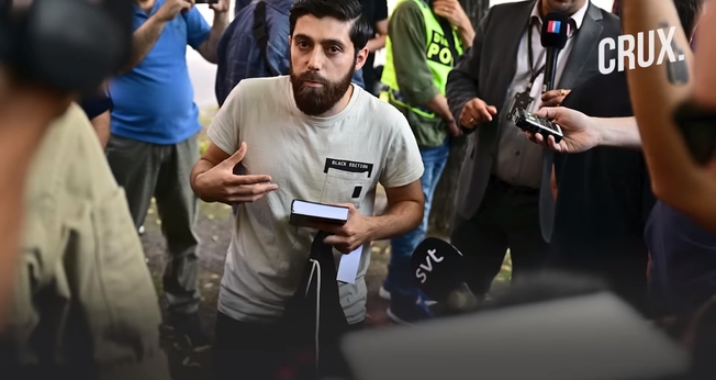 Ahmad Alush. (Foto: Captura de tela/YouTube/ Crux)