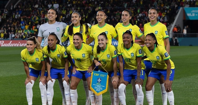 Seleção brasileira feminina de futebol. (Foto: @maga.thais / CBF)