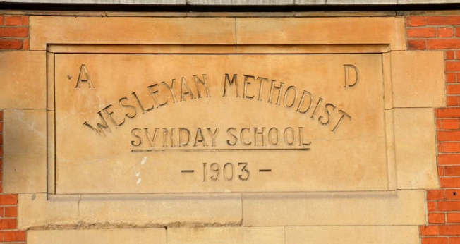 Escola Dominical Metodista Wesleyana, 1903. King's Road, Chelsea, Londres. (Foto: Victorian)
