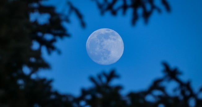 Lua no céu. (Foto representativa: Unsplash/Kym Mackinnon)