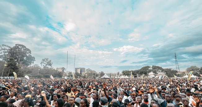 A Associação Luis Palau promoveu uma série de ações evangelísticas no Quênia. (Foto: Associação Luis Palau).