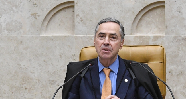 Presidente do (STF) Luís Roberto Barroso. (Foto: Carlos Moura/SCO/STF).