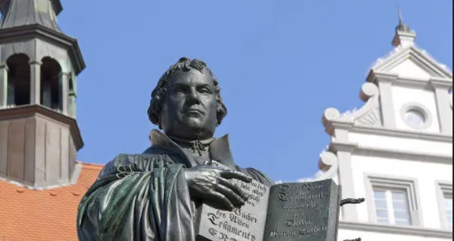 Estátua de Martinho Lutero, reformador protestante do século XV. (Foto: Wikipedia) 