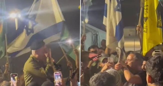 Soldados israelenses se preparam para atacar a Faixa de Gaza por terra. (Captura de tela: Vídeo Instagram kobi_peretz)