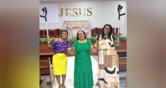 Ana Paula já havia passado por três cirurgias. (Foto: Reprodução/Instagram/Azi Soares).