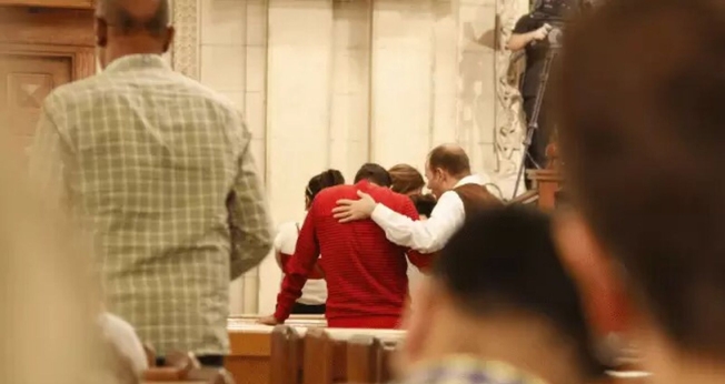 Cristãos no Egito. (Foto: Reprodução/Open Doors Canada)