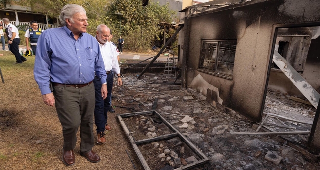 Franklin Graham em Israel. (Foto: Reprodução/Samaritan's Purse)