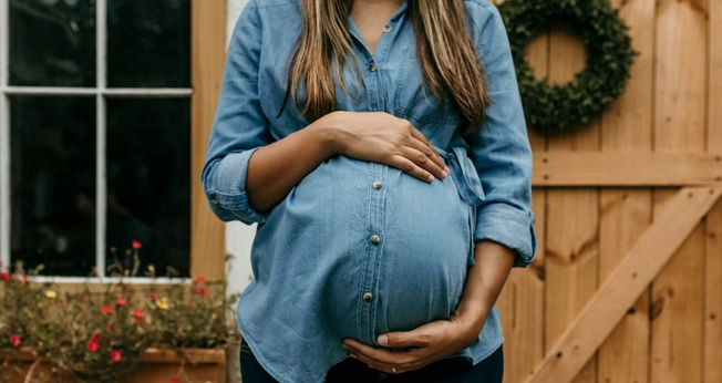Mulher grávida. (Foto: Ilustração/Unsplash/Camylla Battani)