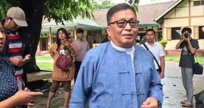 Hkalam Samson, da Convenção Batista de Kachin, em Kachin, norte de Mianmar, em 9 de setembro de 2019. (Foto: Radio Free Asia)