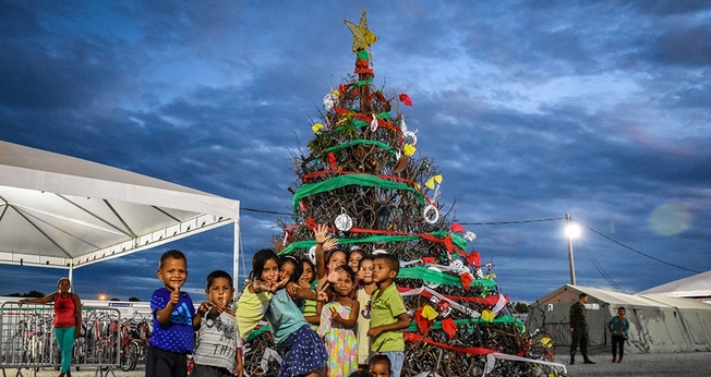 Crianças em campo de refugiados. (Foto representativa: ACNUR, a Agência da ONU para Refugiados)