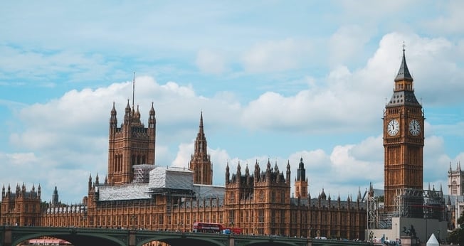 Palácio de Westminster, na Inglaterra. (Foto representativa: Pexels)